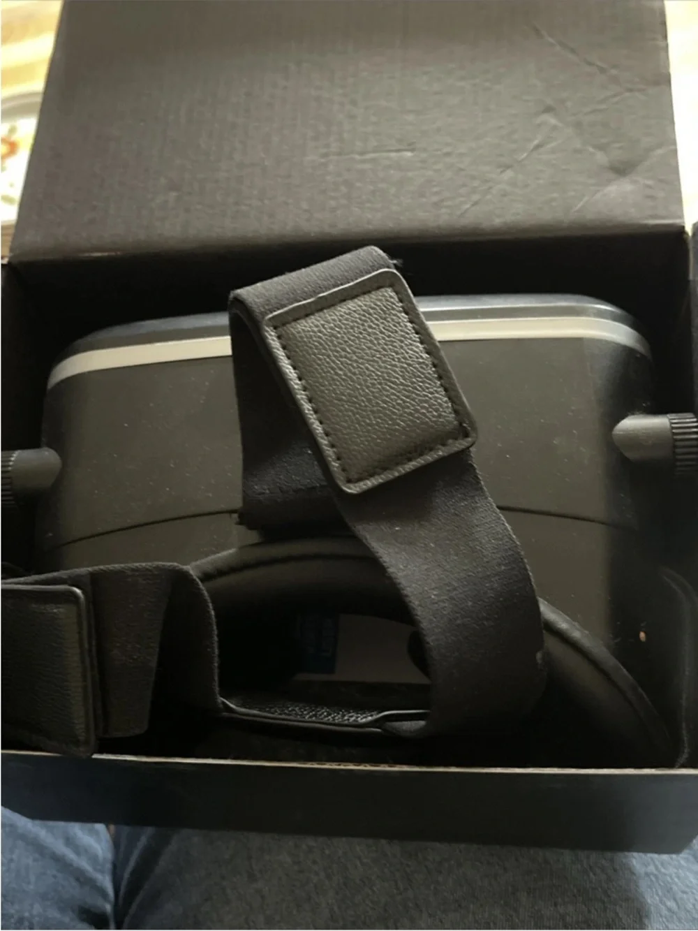 Black VR Goggles - Immersive 3D & 360° Viewing